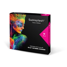 Toon details voor SubliSplash GX5050N/7000N - inkt cartridge 62 ml. Magenta Afbeelding van SubliSplash GX5050N/7000N - inkt cartridge 62 ml. Magenta
